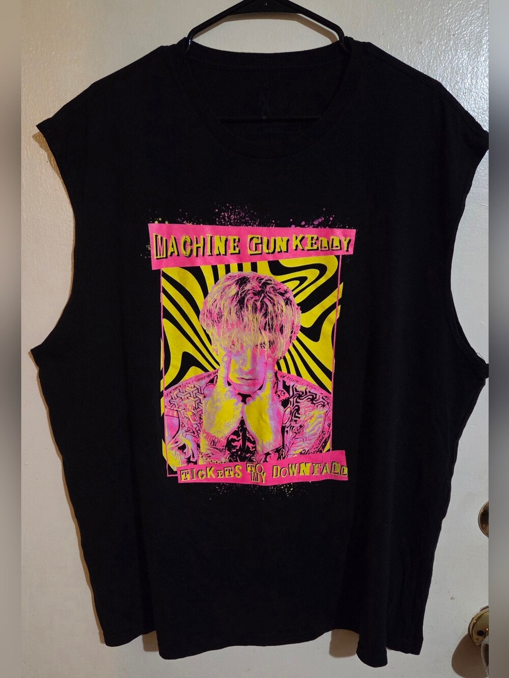 MGK "Tickets To My Downfall" Sleeveless Muscle Tank Size 2XL